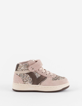 Victoria Sapatilhas Tiempo Tira e Elastico Glitter