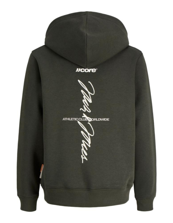 Jcoclub Back Script Sweat Hood Sn Jnr - AZUL