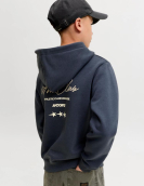 Jcoclub Back Script Sweat Hood Sn Jnr
