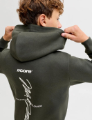 Jcoclub Back Script Sweat Hood Sn Jnr