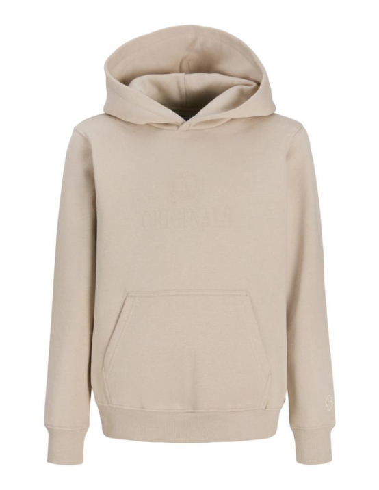 Jorfrederiksberg Monogram Sweat Hood Jn - BRANCO