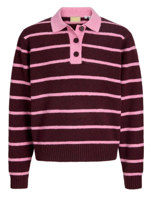 Jxruby Polo Neck Knit Sn Grl