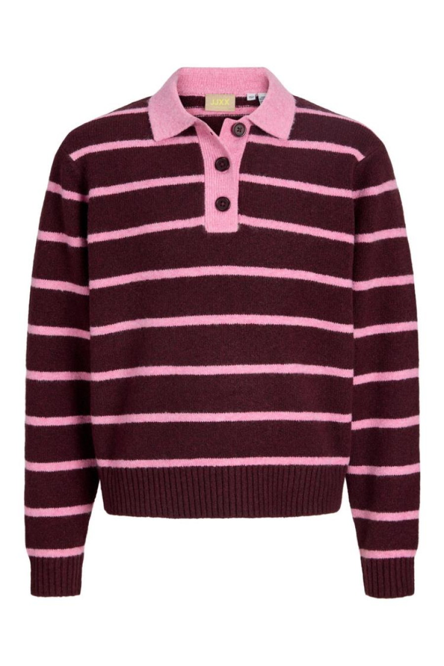 Jxruby Polo Neck Knit Sn Grl