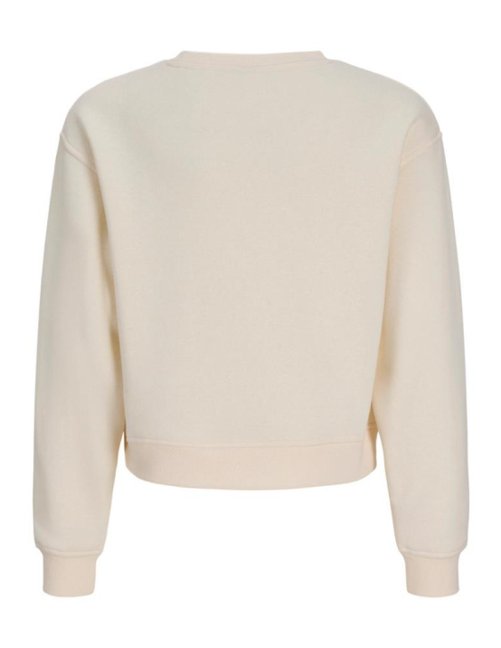 Jxtatum Terry Patch Crew Swt Grl - BRANCO
