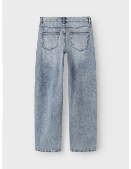 Nlmbex Dmn R Loose Pant Noos - PRETO