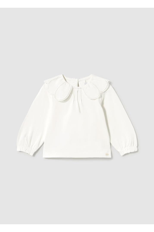 Mayoral Blusa Gola Bordada