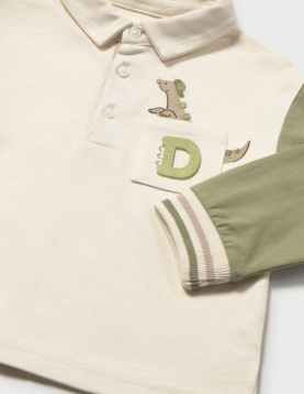 Mayoral Polo M/Comp. Combinado Bebe