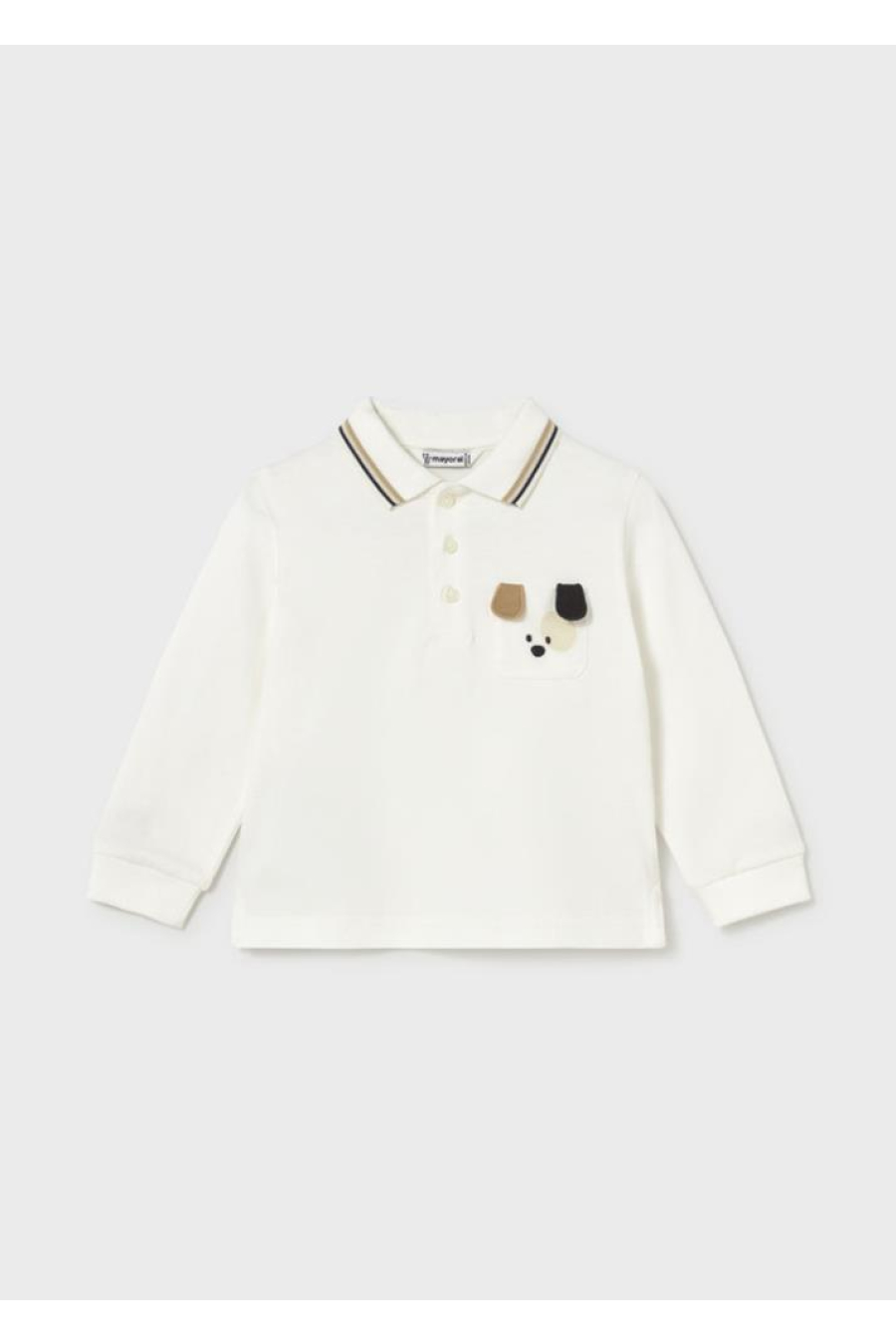 Mayoral Polo M/Comp. Liso Detalhes