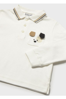 Mayoral Polo M/Comp. Liso Detalhes