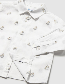 Mayoral Camisa M/Comp. Jacquard