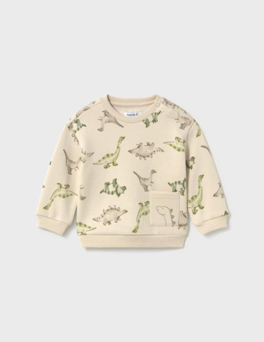 Mayoral Sweat Estampada Dinossauros
