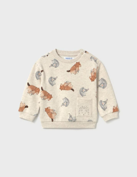 Mayoral Sweat Estampada Dinossauros