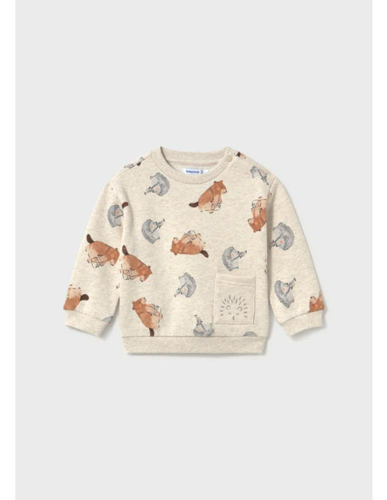 Mayoral Sweat Estampada Dinossauros - LIGHT TOPO