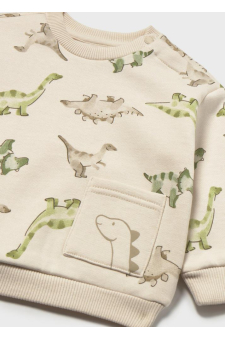 Mayoral Sweat Estampada Dinossauros