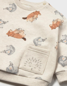 Mayoral Sweat Estampada Dinossauros
