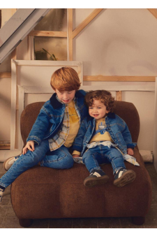 Mayoral Blusao Soft Denim Acolchoado