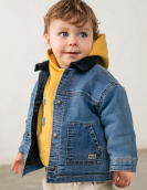 Mayoral Blusao Soft Denim Acolchoado