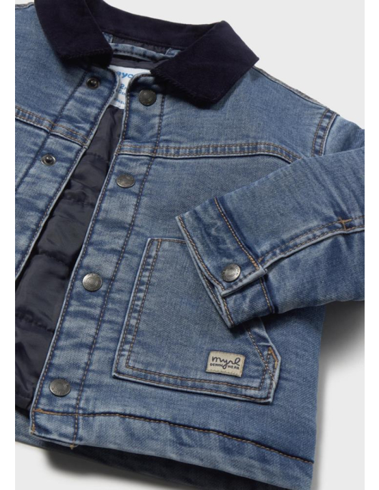 Mayoral Blusao Soft Denim Acolchoado