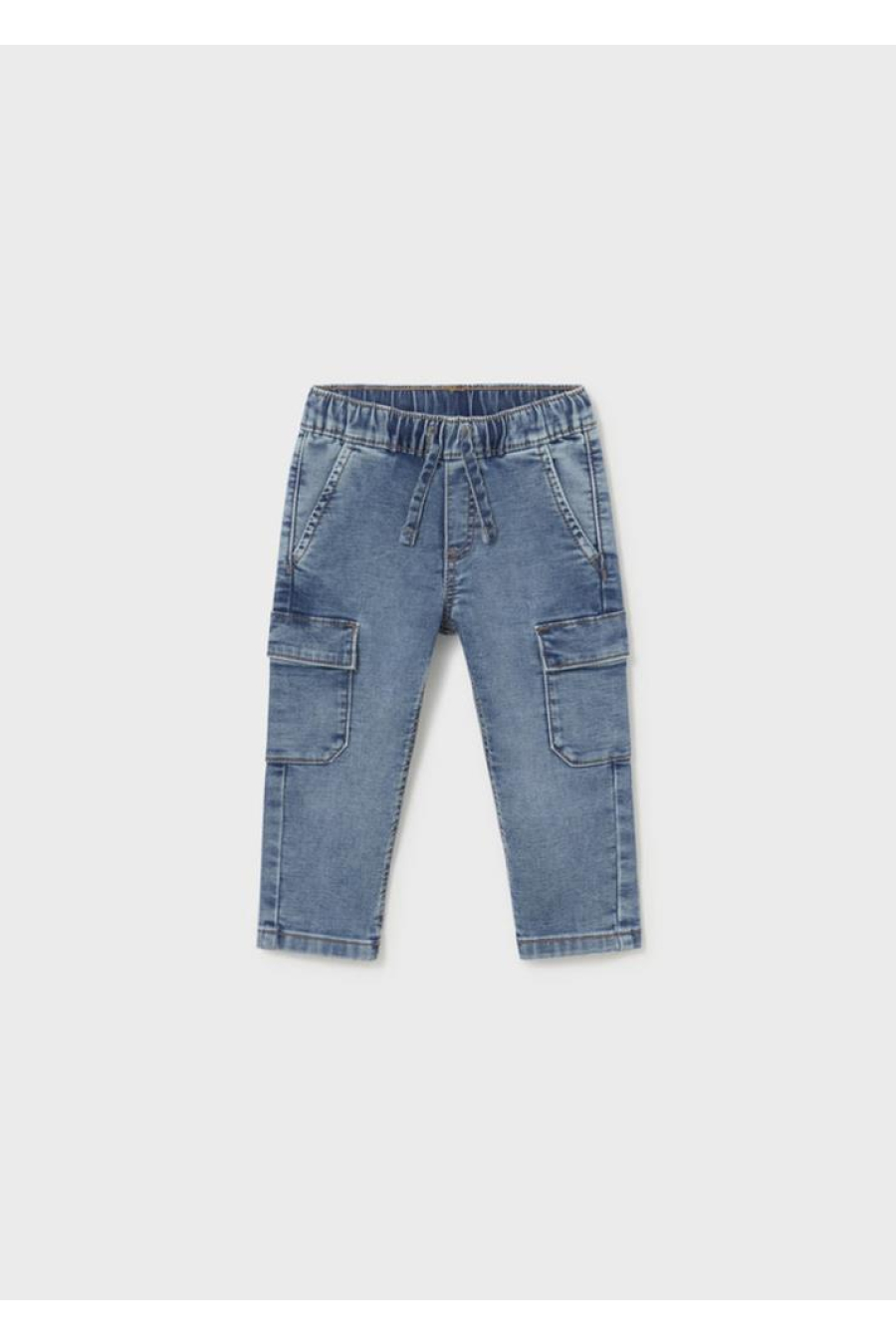 Mayoral Calça Soft Denim Cargo