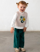 Mayoral Conj. Calça Colete Trico