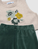 Mayoral Conj. Calça Colete Trico