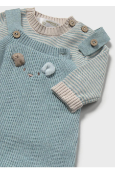 Mayoral Conj. Jardineira Tricot