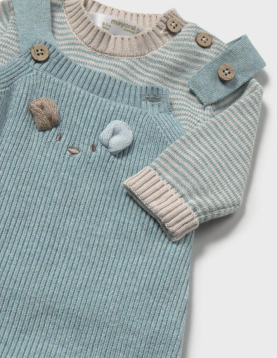 Mayoral Conj. Jardineira Tricot
