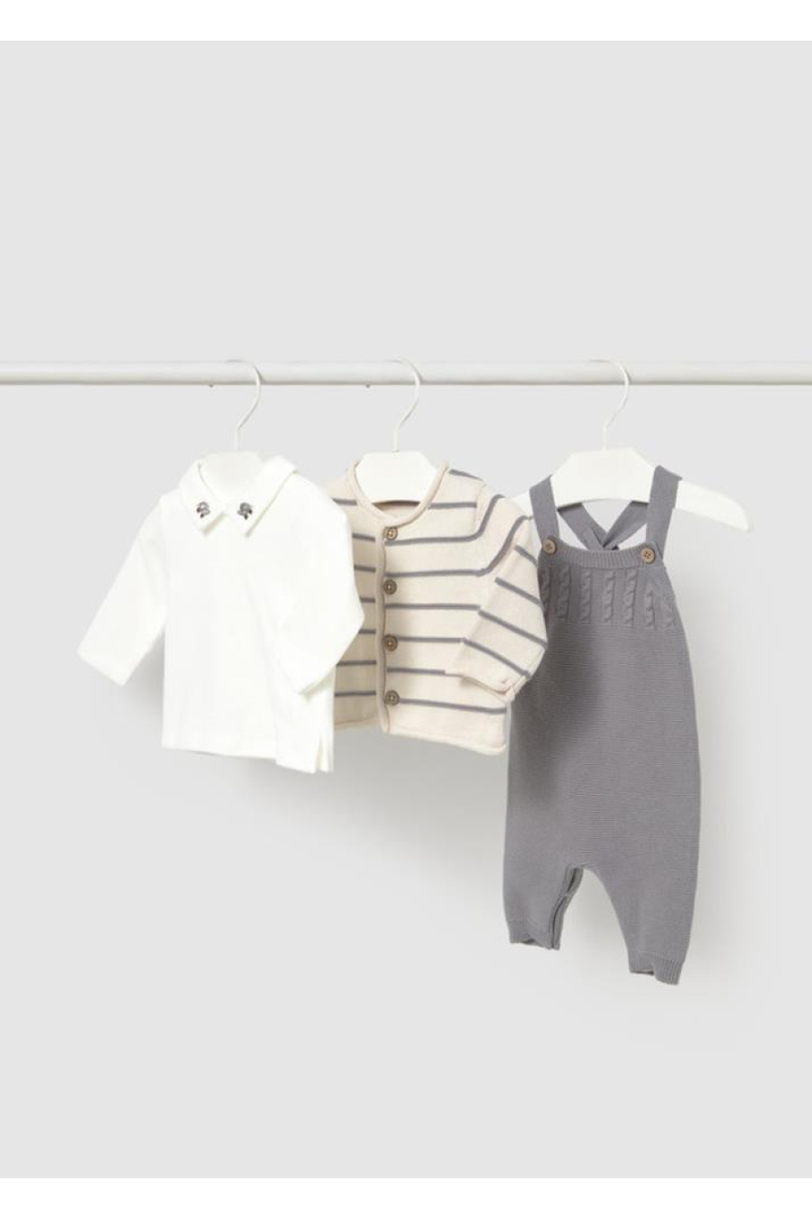 Mayoral Conj. Jardineira Tricot