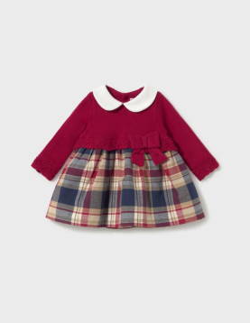 Mayoral Vestido Malha Combinado