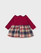 Mayoral Vestido Malha Combinado
