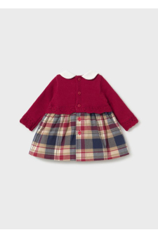 Mayoral Vestido Malha Combinado