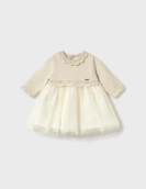 Mayoral Vestido Trico e Tule