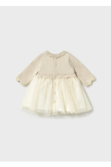 Mayoral Vestido Trico e Tule
