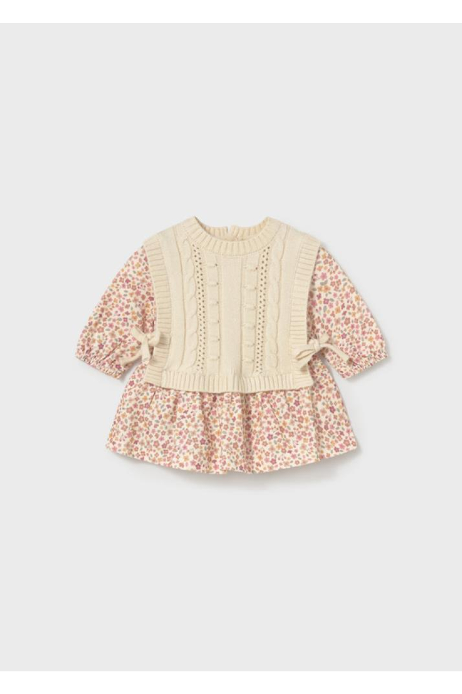 Mayoral Vestido C/ Colete Trico