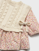 Mayoral Vestido C/ Colete Trico