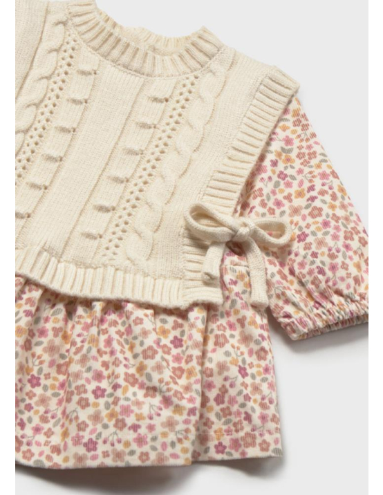Mayoral Vestido C/ Colete Trico