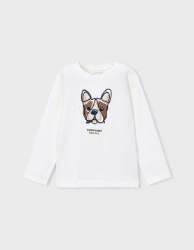 Mayoral Camiseta M/Comp. Bordada