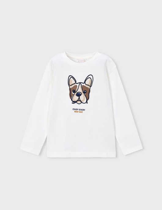 Mayoral Camiseta M/Comp. Bordada