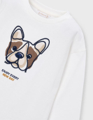 Mayoral Camiseta M/Comp. Bordada