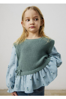 Mayoral Blusa/Colete Combinada