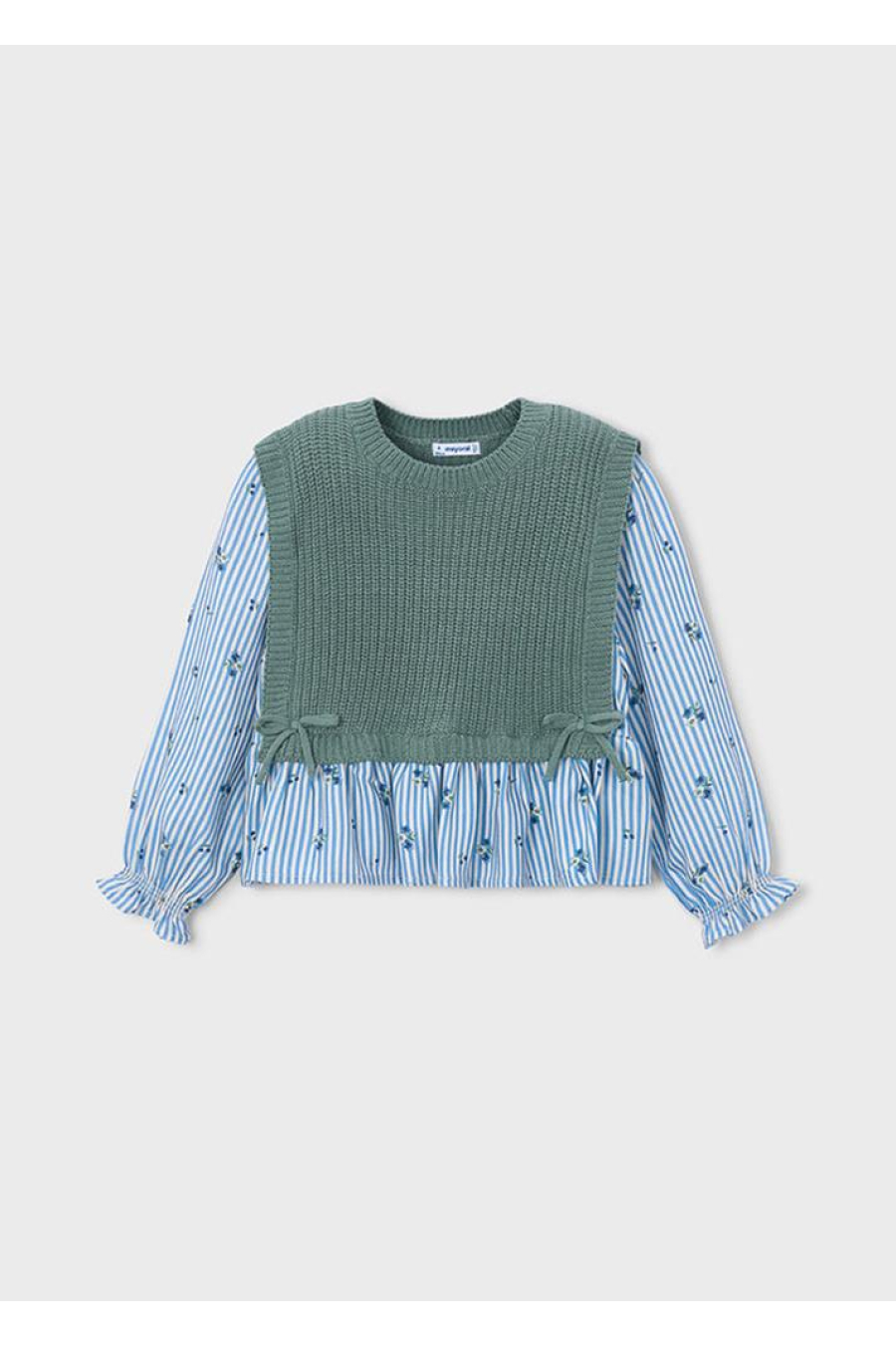 Mayoral Blusa/Colete Combinada