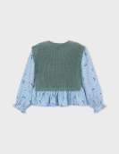 Mayoral Blusa/Colete Combinada