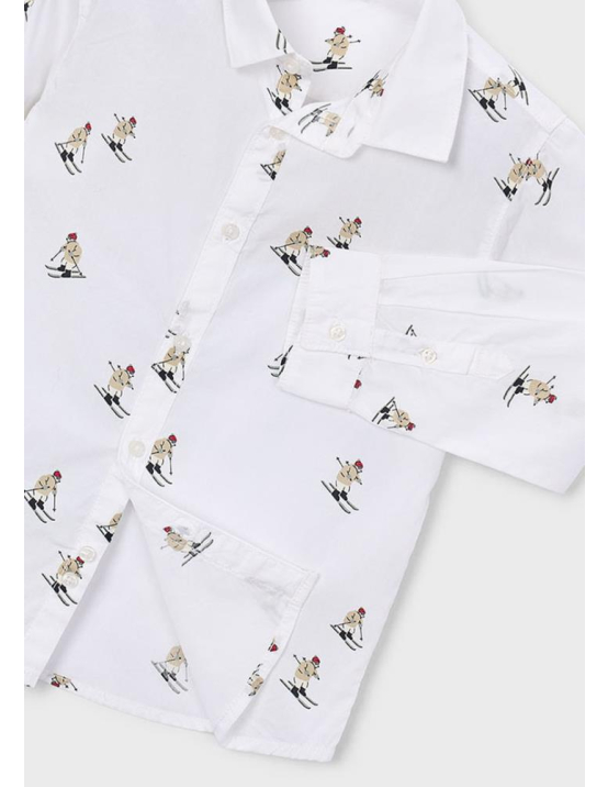 Mayoral Camisa M/Comp. Estampada