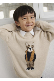 Mayoral Jersey Intarsia