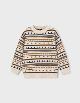 Mayoral Jersey Jacquard