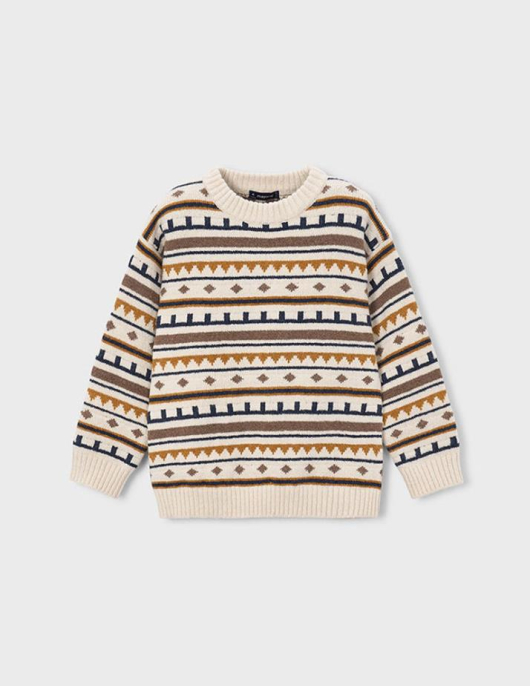 Mayoral Jersey Jacquard