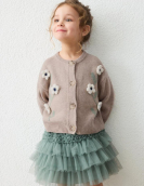 Mayoral Casaco Tricot Flores