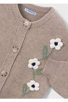 Mayoral Casaco Tricot Flores
