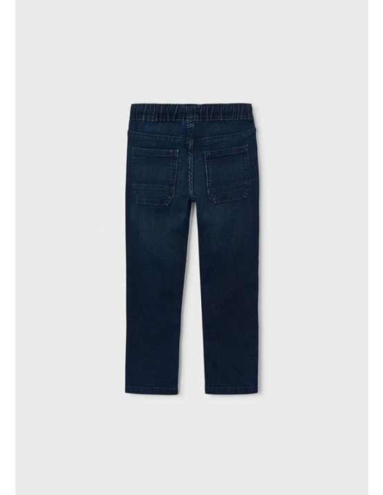 Mayoral Calça Soft Denim Jogger - ESCURO