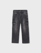 Mayoral Calça Soft Denim Cargo